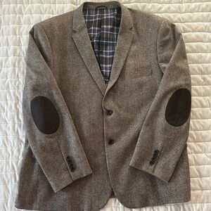 Men’s U.S. Polo Assn. Tweed Sport Coat Blazer with elbow patches
